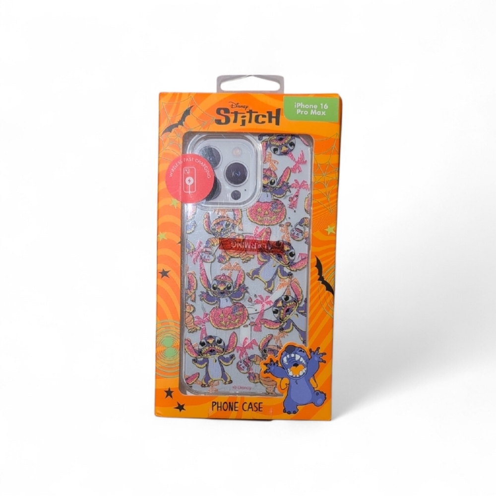 Disney Stitch Halloween iPhone 16 Pro Max Case